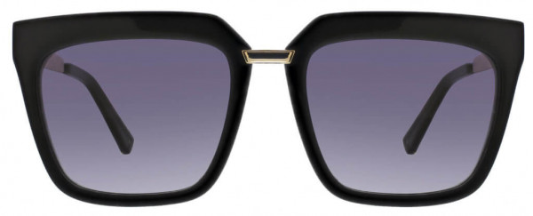 KENDALL + KYLIE KK5017 Sunglasses, 001 Black + Classic gold
