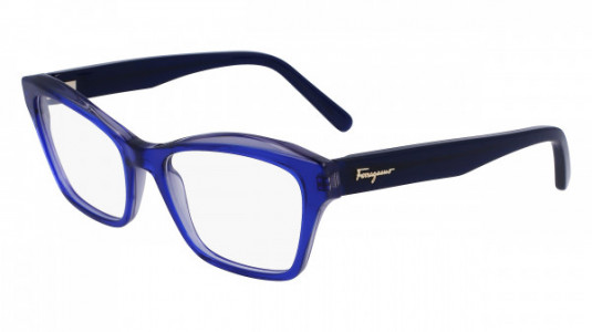Ferragamo SF2951 Eyeglasses, (435) BLUE/GREY
