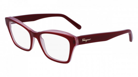 Ferragamo SF2951 Eyeglasses, (614) BURGUNDY/ROSE