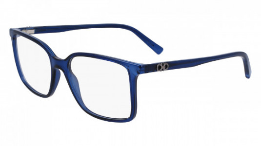 Ferragamo SF2954 Eyeglasses, (420) CRYSTAL NAVY