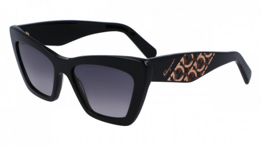 Ferragamo SF1081SE Sunglasses, (001) BLACK