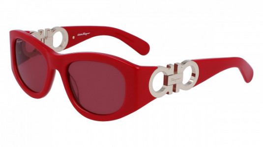 Ferragamo SF1082S Sunglasses, (600) RED