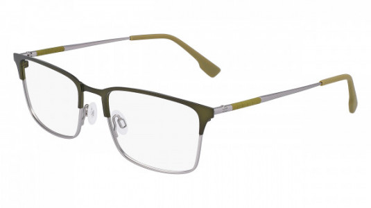 Flexon FLEXON E1132 Eyeglasses, (310) MATTE MOSS/SILVER