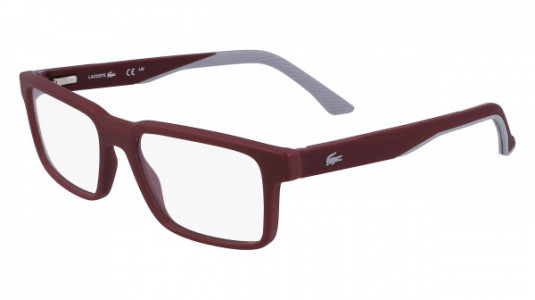 Lacoste L2922 Eyeglasses, (603) DARK RED