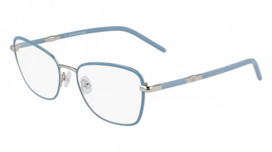 Longchamp LO2155 Eyeglasses, (043) SILVER/AZURE
