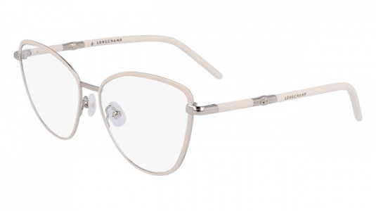 Longchamp LO2156 Eyeglasses, (771) GOLD/WHITE