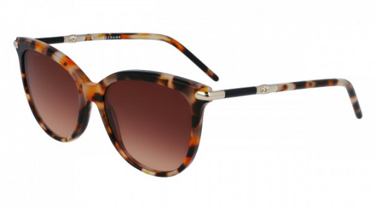 Longchamp LO727S Sunglasses, (239) OCHRE HAVANA
