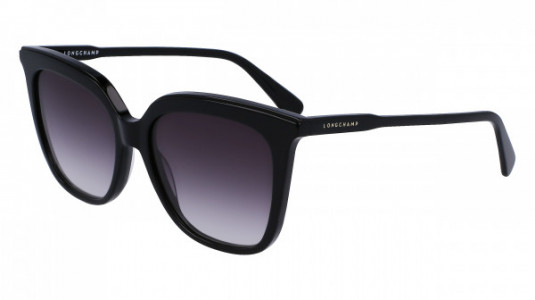 Longchamp LO728S Sunglasses, (001) BLACK