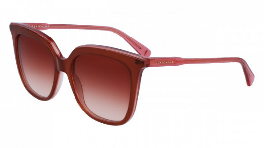 Longchamp LO728S Sunglasses, (207) BROWN/ROSE