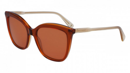 Longchamp LO729S Sunglasses, (233) CARAMEL