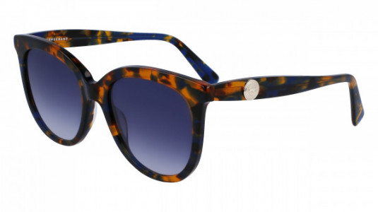 Longchamp LO731S Sunglasses, (430) HAVANA BLUE