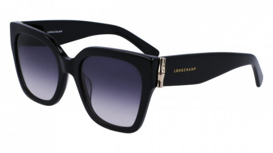 Longchamp LO732S Sunglasses, (001) BLACK