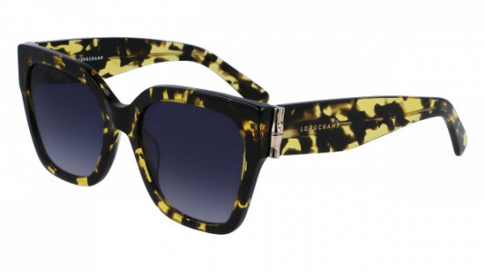 Longchamp LO732S Sunglasses, (243) YELLOW HAVANA