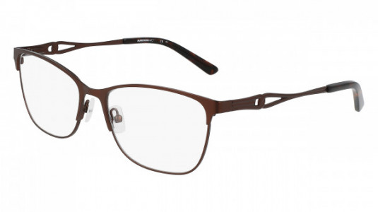 Marchon M-4020 Eyeglasses, (201) MATTE BROWN
