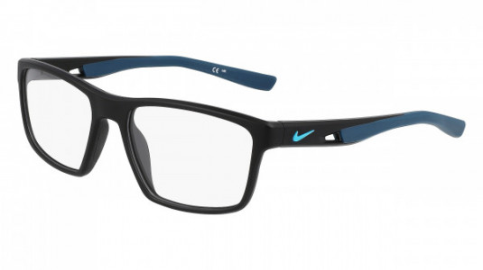 Nike NIKE 7015 Eyeglasses, (004) MATTE BLACK/SPACE BLUE