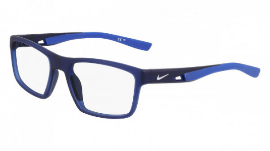Nike NIKE 7015 Eyeglasses, (410) MATTE MIDNIGHT NAVY/RACER BLUE