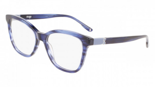 Skaga SK2878 ENGAGEMANG Eyeglasses, (400) STRIPED BLUE