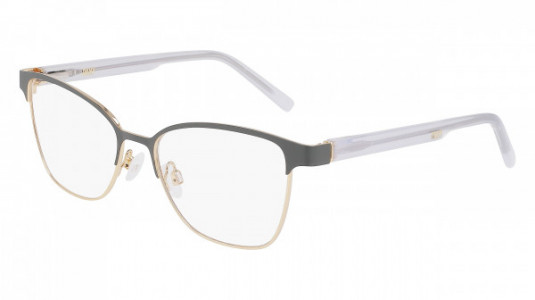 DKNY DK3007 Eyeglasses, (012) GREY/GOLD
