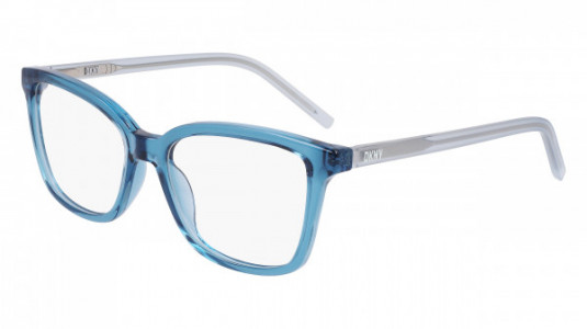 DKNY DK5051 Eyeglasses, (430) CRYSTAL BLUE