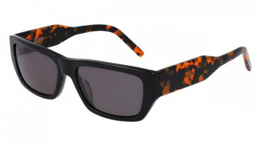 DKNY DK545S Sunglasses, (001) BLACK