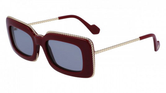 Lanvin LNV645S Sunglasses, (600) BURGUNDY