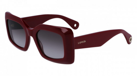Lanvin LNV649S Sunglasses, (600) BURGUNDY