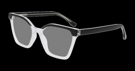 McAllister MC4523 Eyeglasses, 001 Black Crystal