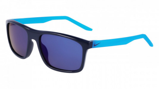 Nike NIKE FIRE L P FD1819 Sunglasses, (451) OBSIDIAN/POLAR BLUE FLASH
