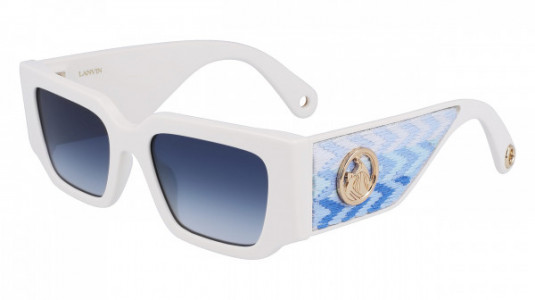 Lanvin LNV639S Sunglasses, (102) WHITE