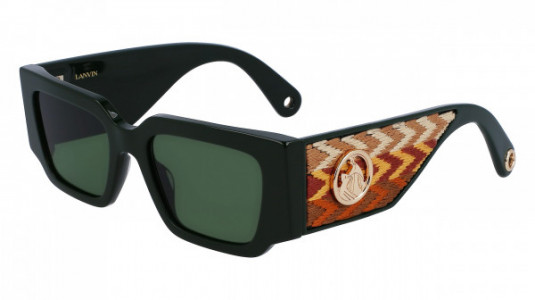 Lanvin LNV639S Sunglasses, (318) DARK GREEN