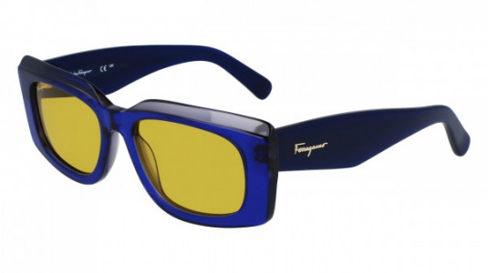 Ferragamo SF1079S Sunglasses, (435) BLUE/GREY