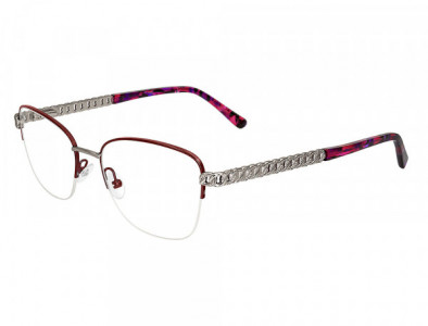 Cashmere CASHMERE 4201 Eyeglasses, C-2 Burgandy/Gunmetal