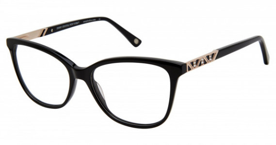 Jimmy Crystal ABRUZZO Eyeglasses, BLACK