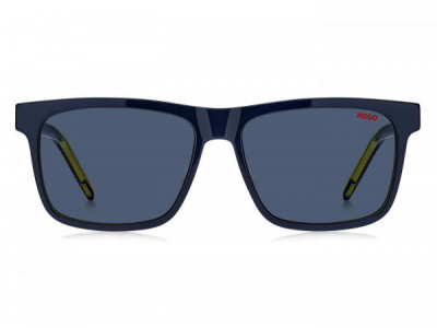 HUGO HG 1242/S Sunglasses, 0DCD BLU YELL
