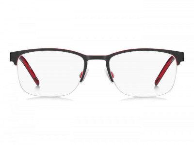HUGO HG 1247 Eyeglasses, 0OIT BLACK RED