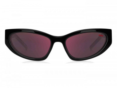HUGO HG 1255/S Sunglasses, 0807 BLACK