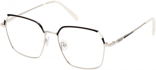 Emilio Pucci EP5210 Eyeglasses, 016 - Shiny Palladium