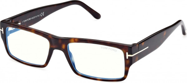 Tom Ford FT5835-B Eyeglasses, 052 - Dark Havana / Dark Havana
