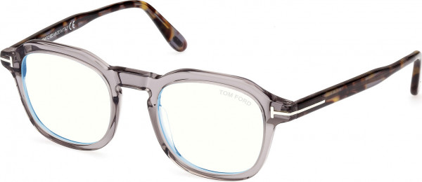 Tom Ford FT5836-B Eyeglasses, 020 - Shiny Grey / Shiny Grey