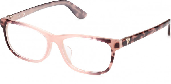 Guess GU2961-D Eyeglasses, 074 - Pink/Havana / Coloured Havana