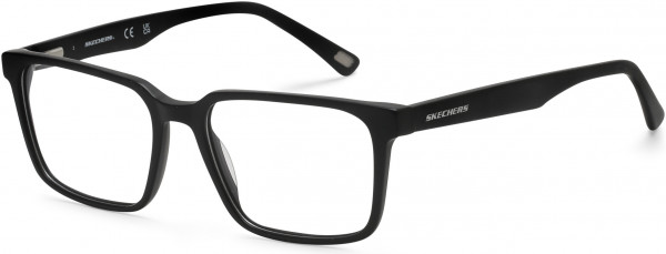 Skechers SE3353 Eyeglasses, 002 - Matte Black