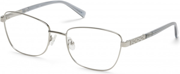 Viva VV8025 Eyeglasses, 010 - Shiny Light Nickeltin