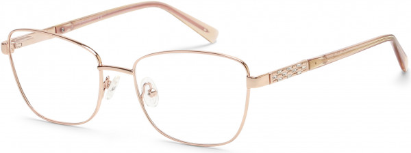 Viva VV8025 Eyeglasses, 028 - Shiny Rose Gold