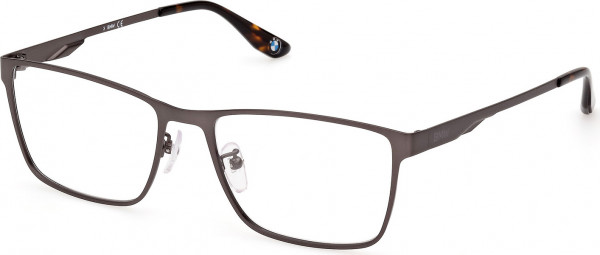 BMW Eyewear BW5064-H Eyeglasses, 009 - Matte Dark Ruthenium / Matte Dark Ruthenium
