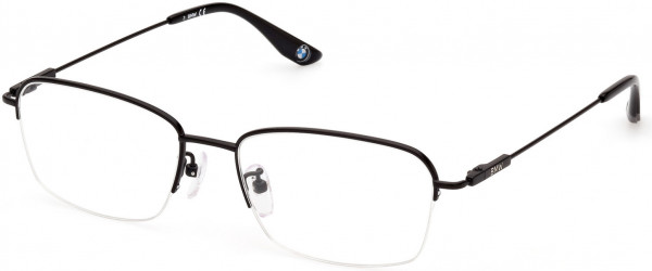 BMW Eyewear BW5068-H Eyeglasses, 002 - Matte Black / Matte Black