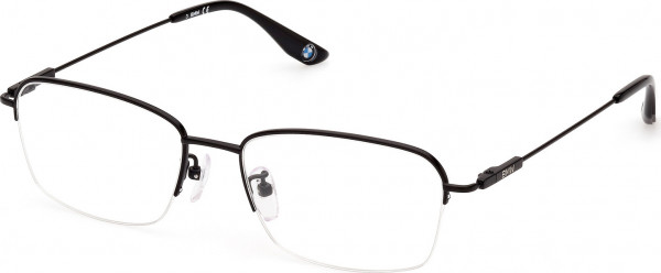 BMW Eyewear BW5068-H Eyeglasses, 002 - Matte Black / Matte Black