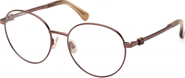Max Mara MM5081 Eyeglasses, 034 - Shiny Light Bronze / Shiny Light Bronze