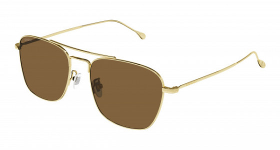 Gucci GG1183S Sunglasses, 002 - GOLD with BROWN lenses