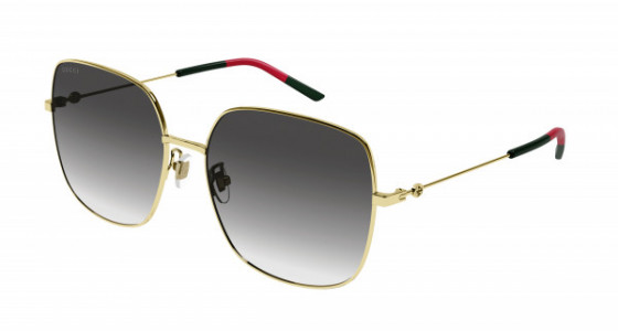 Gucci GG1195SK Sunglasses, 001 - GOLD with GREY lenses