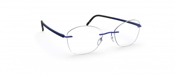 Silhouette The Wave EU Eyeglasses, 4540 Royal Blue